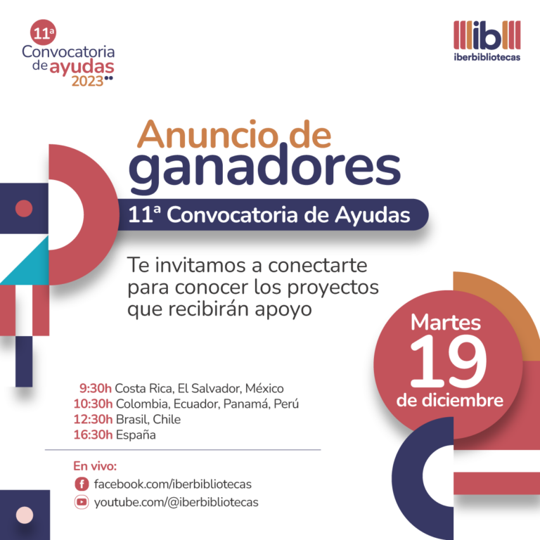 Convocatoria De Ayudas 2023 - Iberbibliotecas